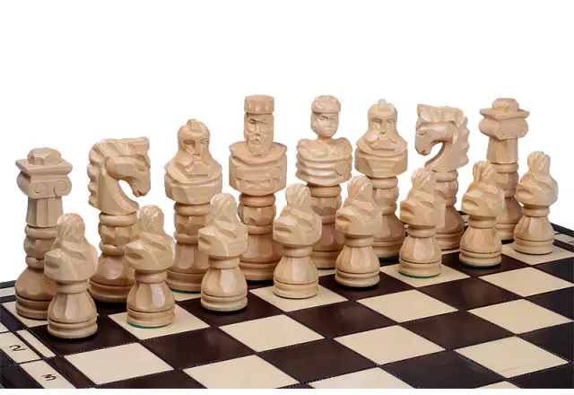 Gladiator houten schaakset - Image 5