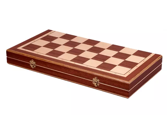 Castle houten schaakset middel - Afbeelding 6