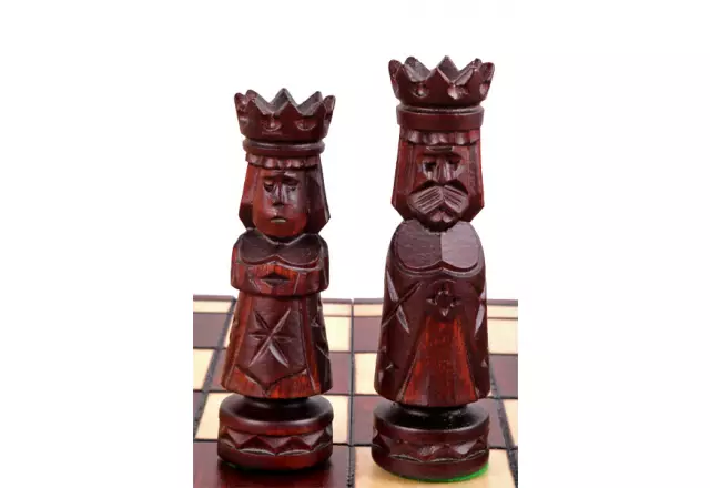 Castle houten schaakset - Afbeelding 8