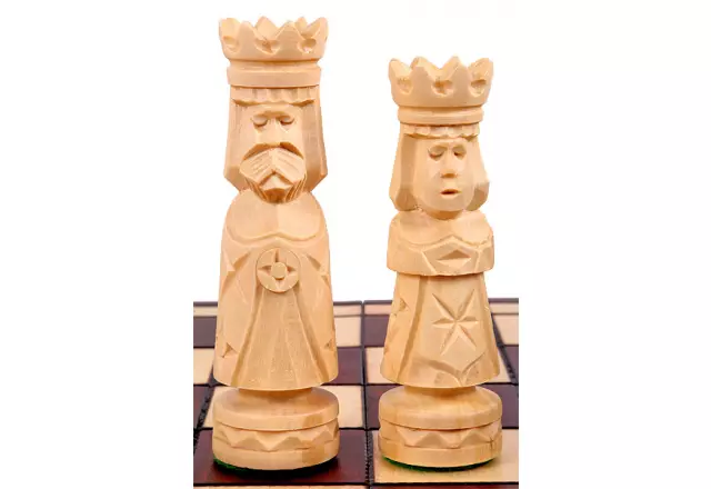 Castle houten schaakset - Afbeelding 9