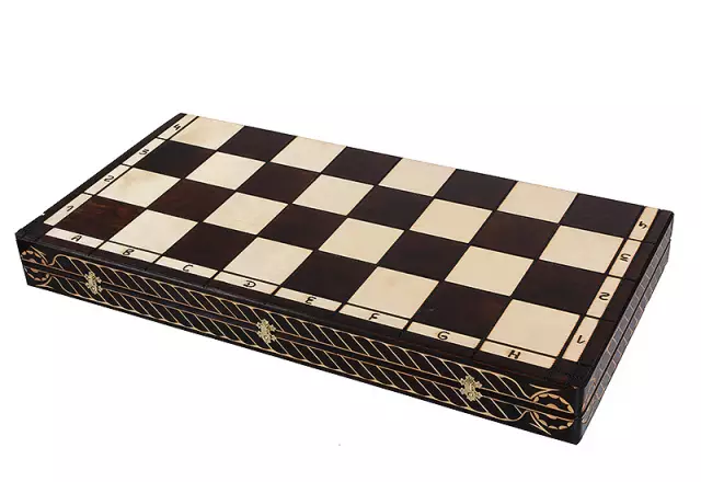 Cesar houten schaakset groot - Image 2