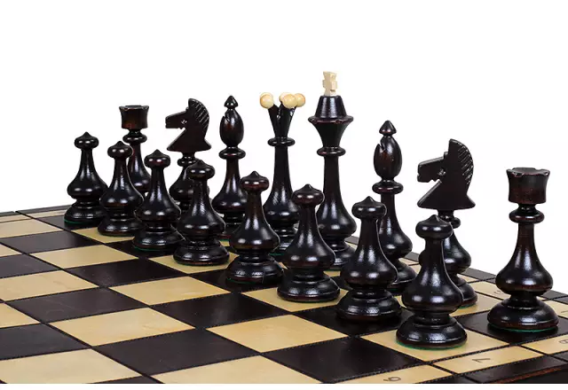 Beskid houten schaakset - Image 8